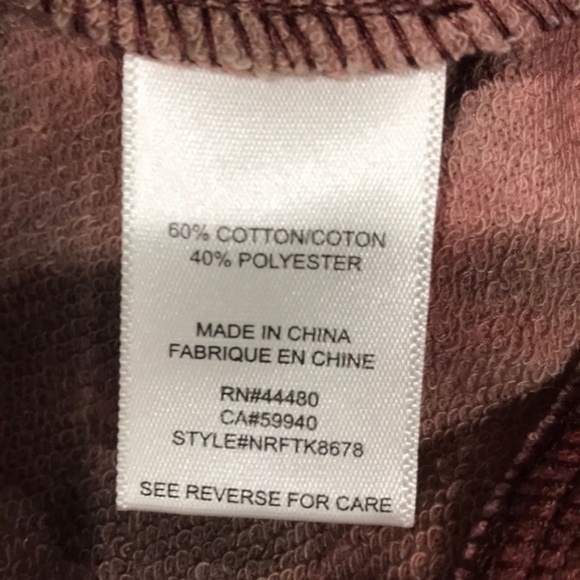 Love, Fire Washed Crew Neck Sweatshirt - Picture 5 of 6